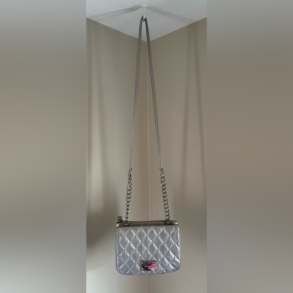 Nine West Crossbody Silver Bag